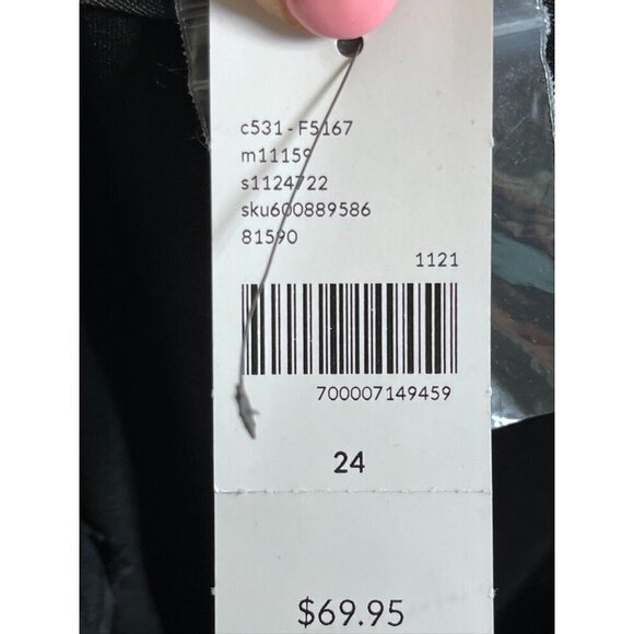 Lane Bryant Ponte Pant 24 Black Career Neutral Staple Minimalist Flare Retro 80s - Picture 10 of 11